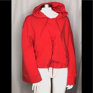 R.C.G. Red Corset Hoodie M